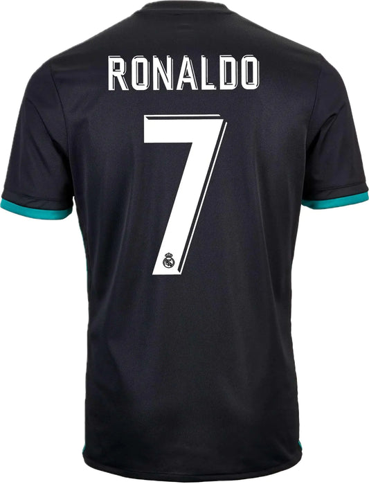 Pro Soccer Specialists #7 Home Soccer Jersey 2017/18 (Large) Black