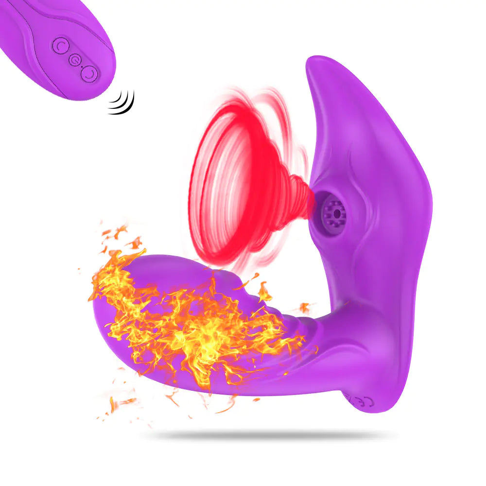 Realistic Suction Dildo and Vibrating Egg for Women