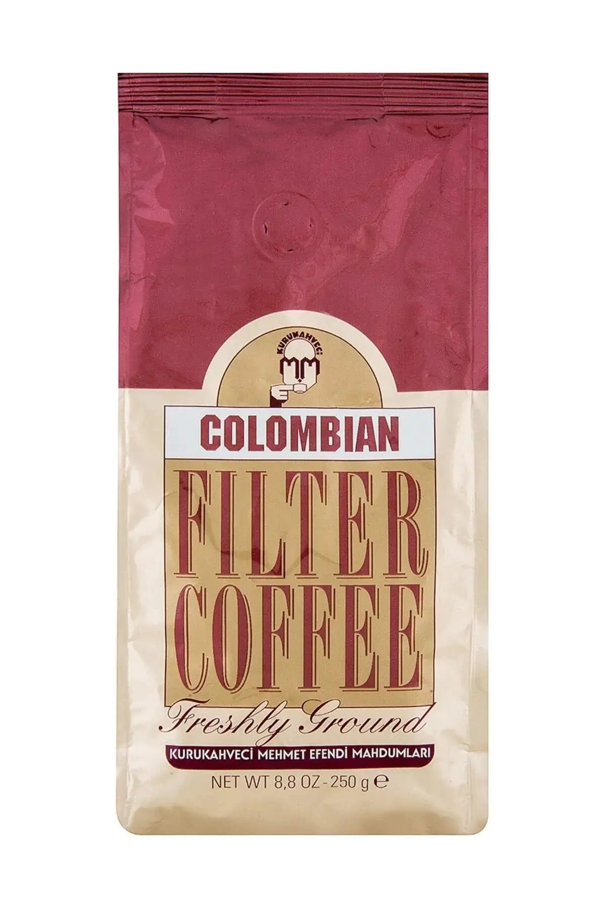 Kurukahveci Mehmet Efendi Columbian Filter Coffee Ground 250 Gr