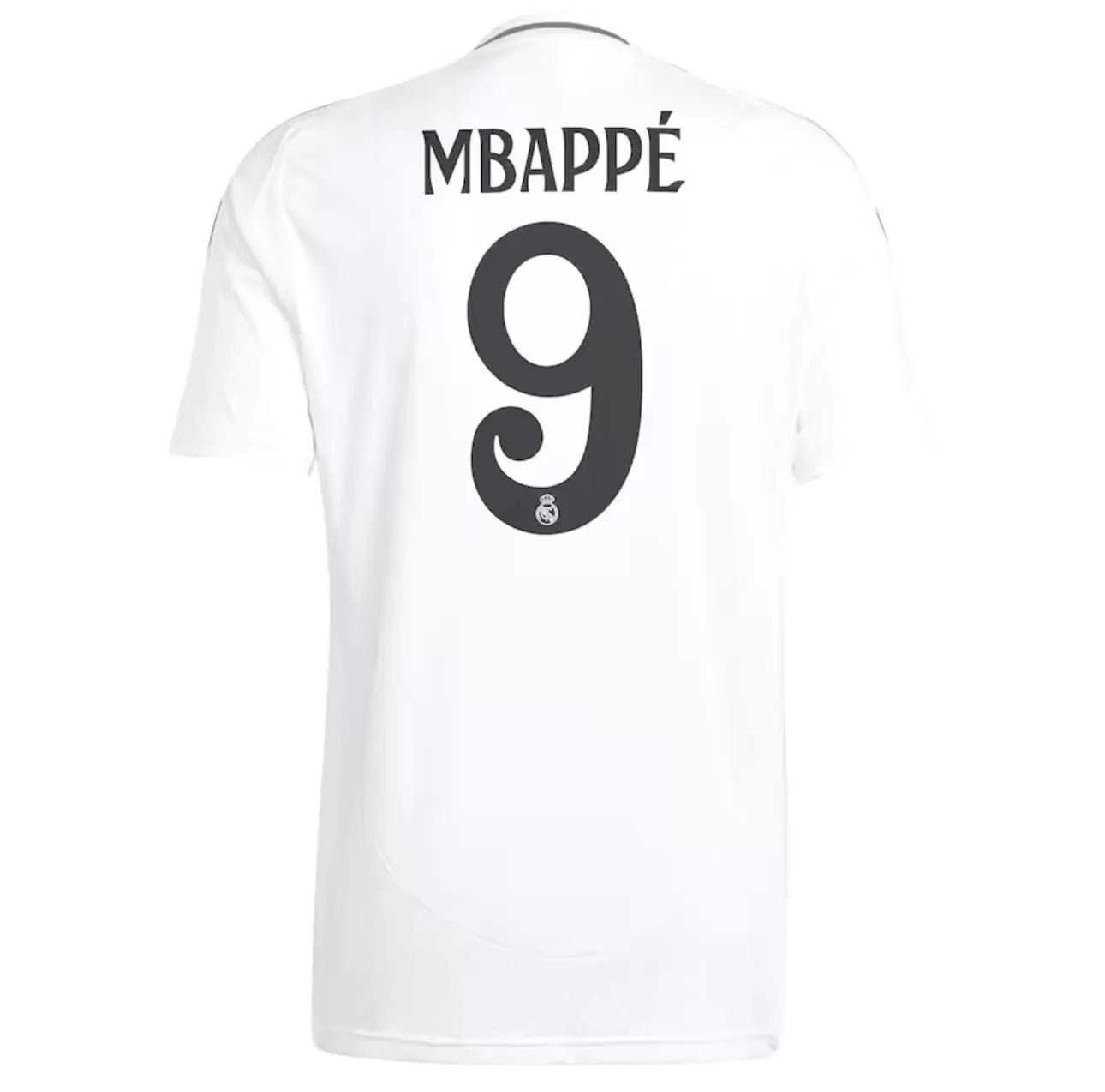 Mbappe 9# Madrid Soccer Jersey 2024/25 (Small) White
