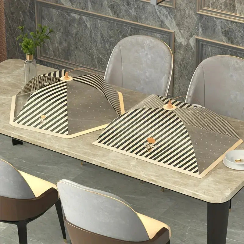 1pc Foldable Anti-Mosquito Food Cover for Lunch & Veggies